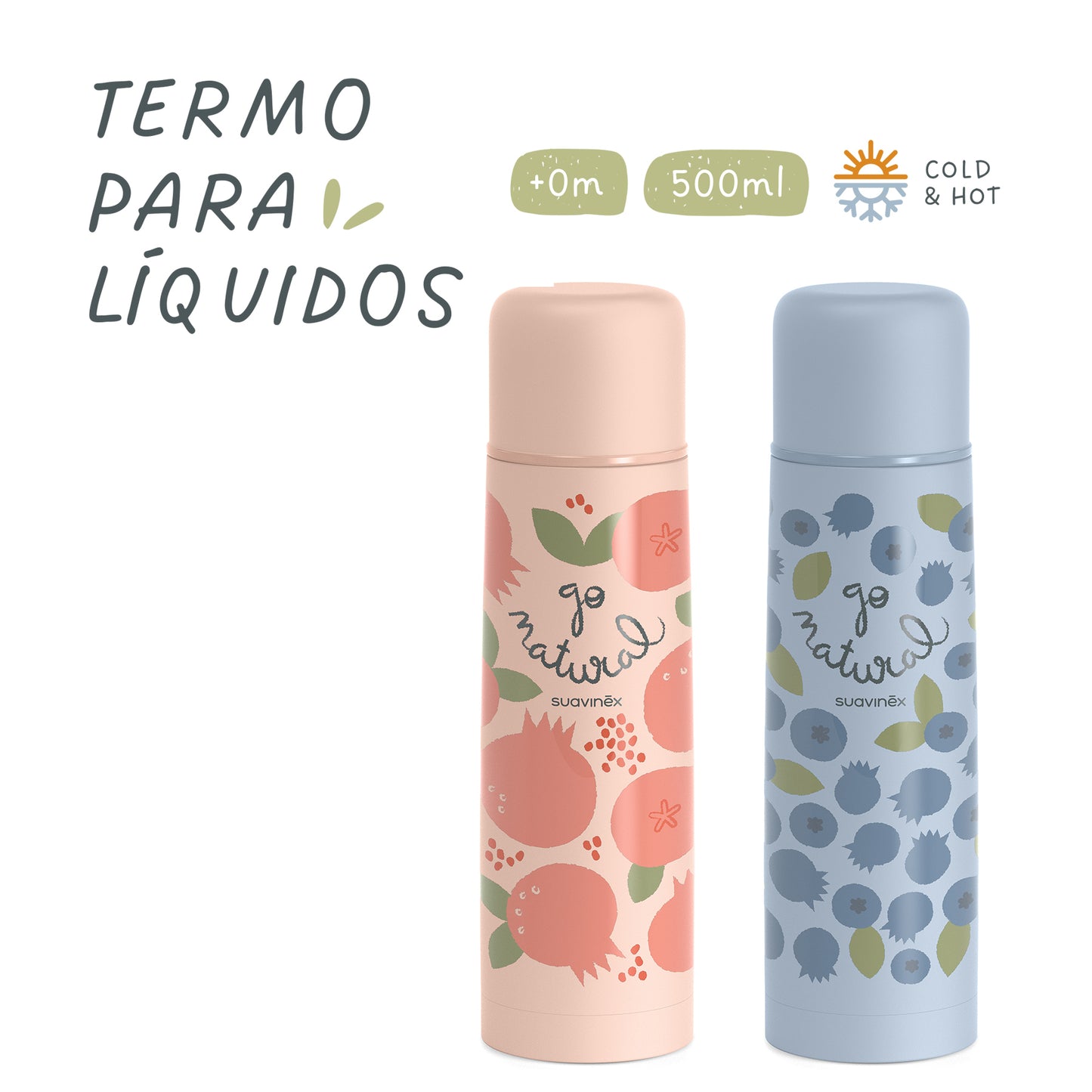Suavinex Sel Termo Líquido Wonderland Rosa 500ml