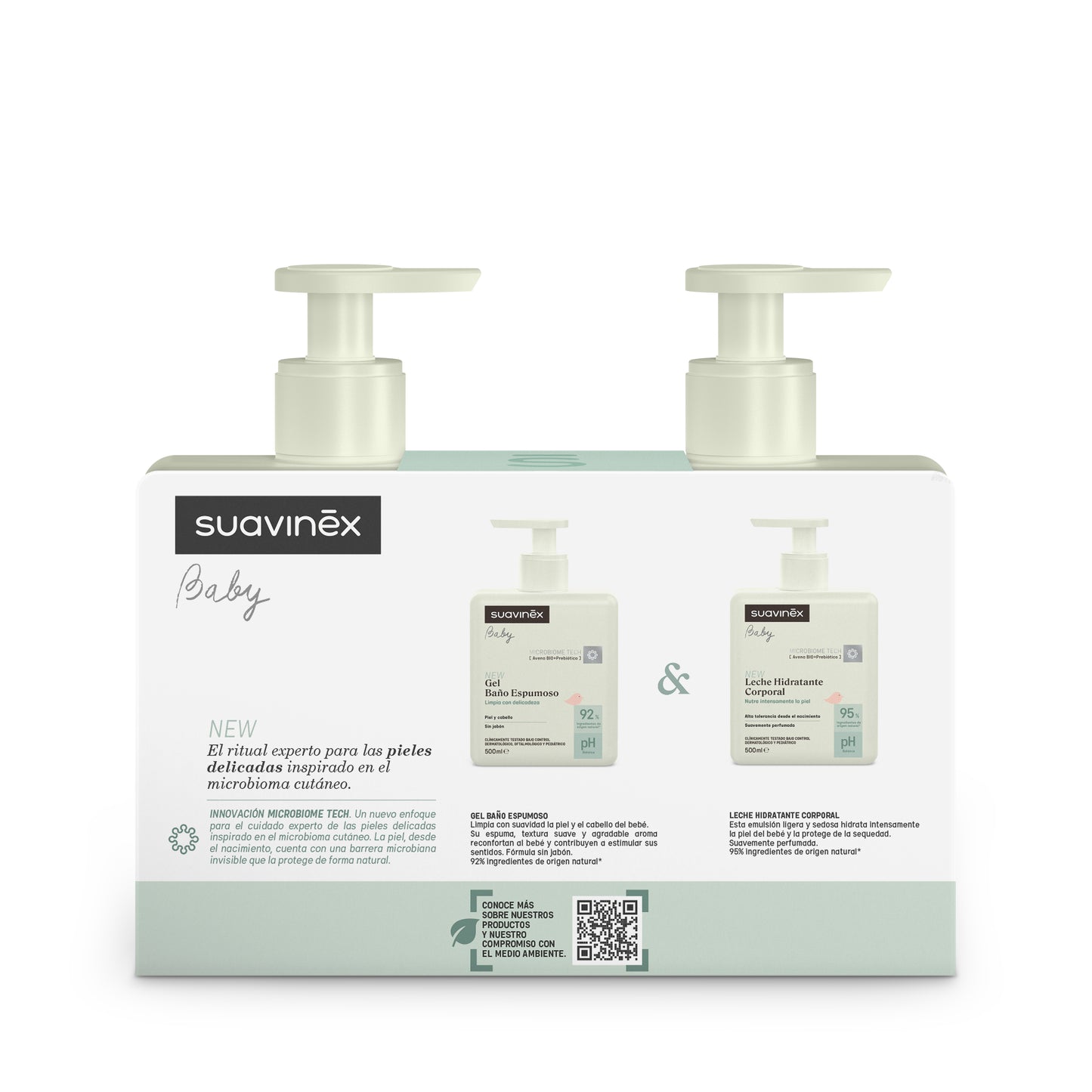 Suavinex Baby I Love Bath Time Leite+Gel 500ml