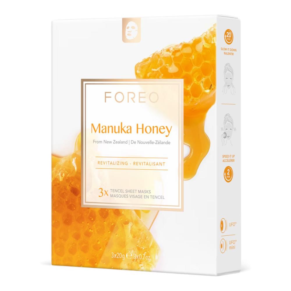 Foreo Mascarilla Revitalizante de Miel de Manuka 3 uds-1