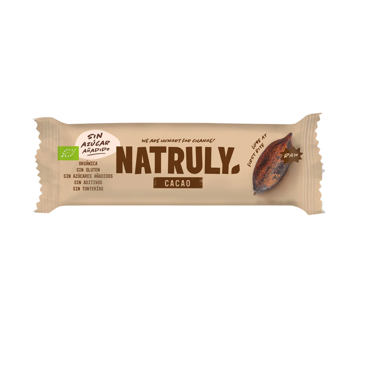 Natruly Barrita Raw de Cacao BIO 40g
