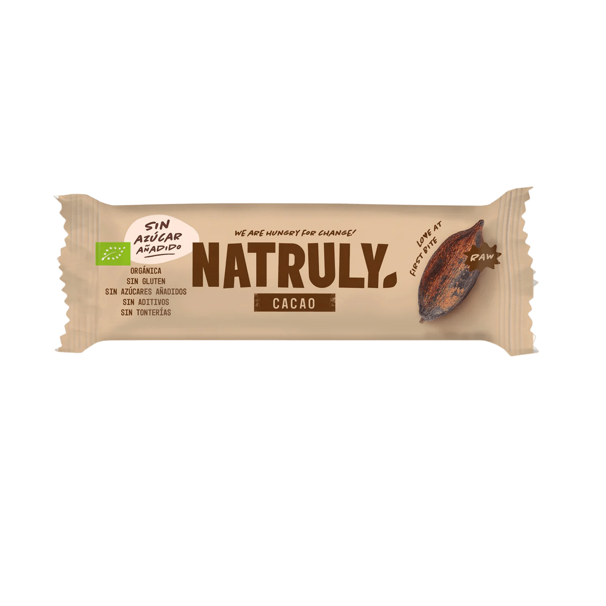 Natruly Barrita Raw de Cacao BIO 40g
