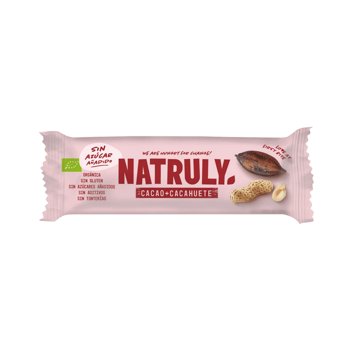 Natruly Barrita Raw de Cacao y Cacahuete Pack 3x30g BIO - 2