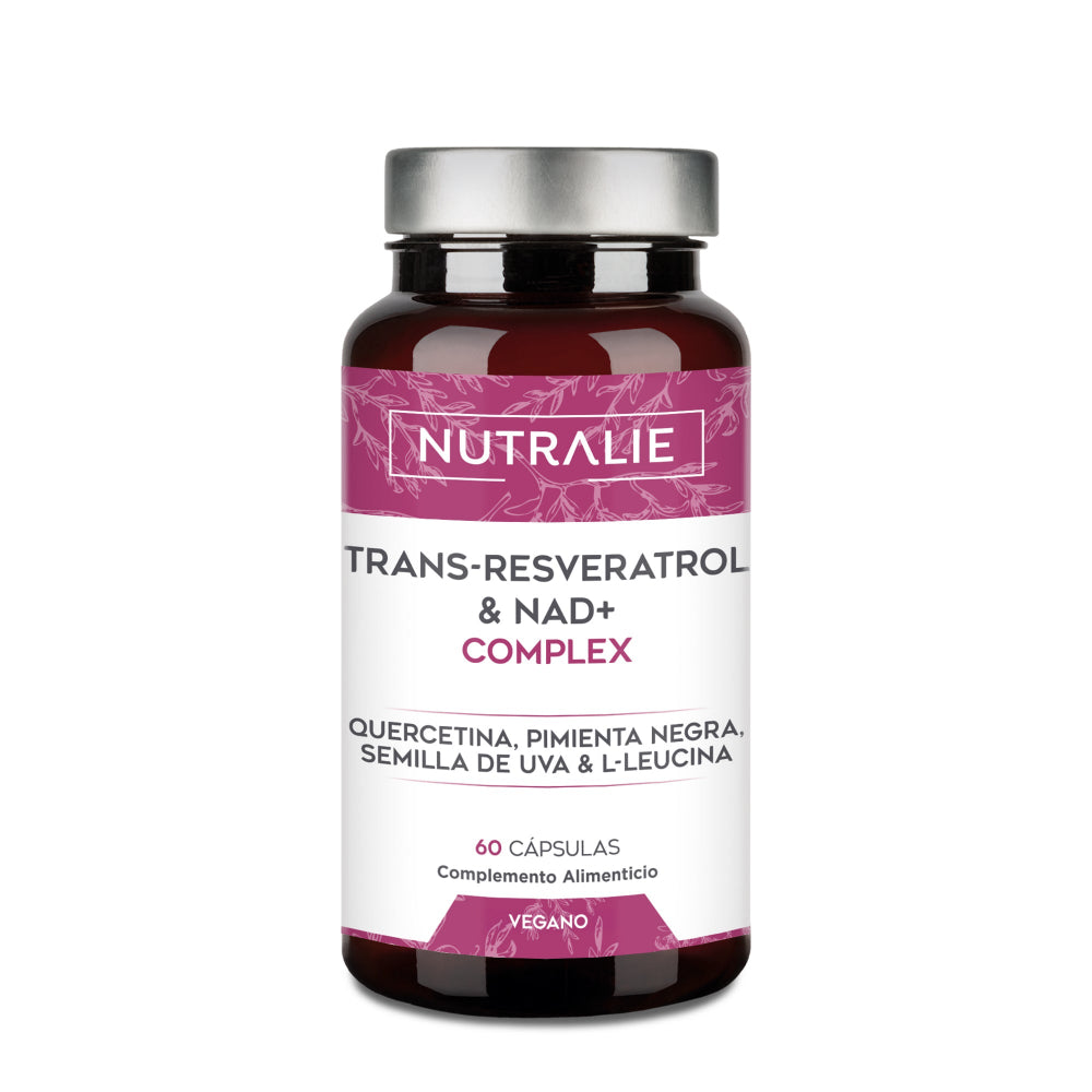 Nutralie Trans Resveratrol y NAD+ Complex 60 Cápsulas