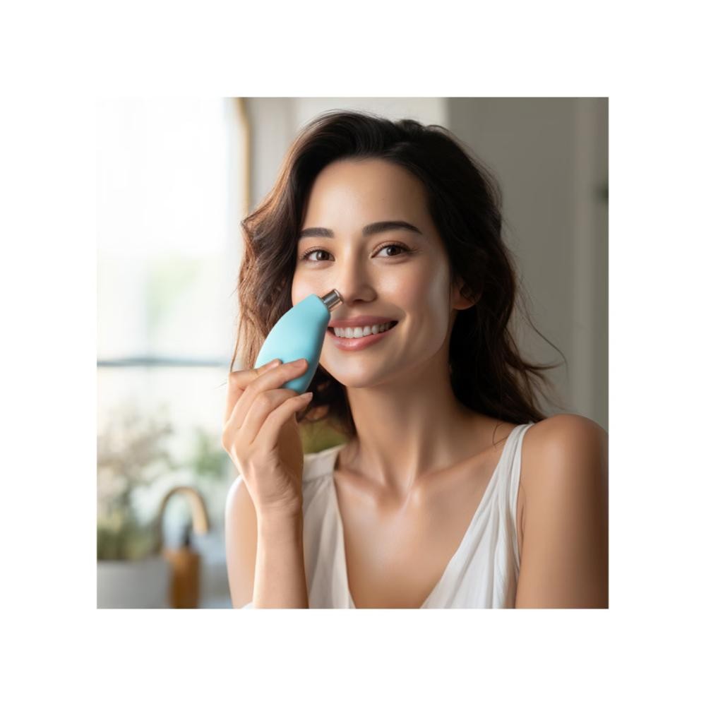 Foreo KIWI Limpiador de Puntos Negros Luz LED Azul 1 ud-4