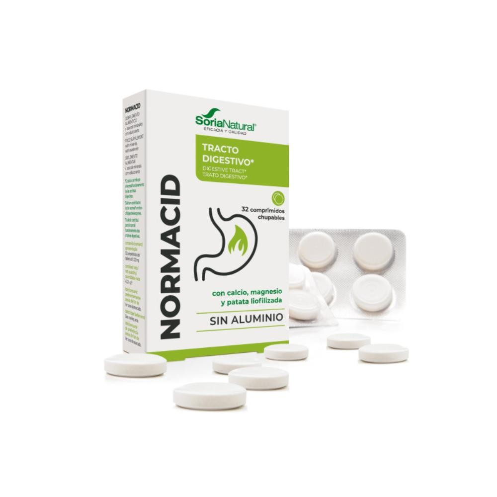 Soria Natural Normacid Citrus 1250 mg x 32 Comprimidos-2
