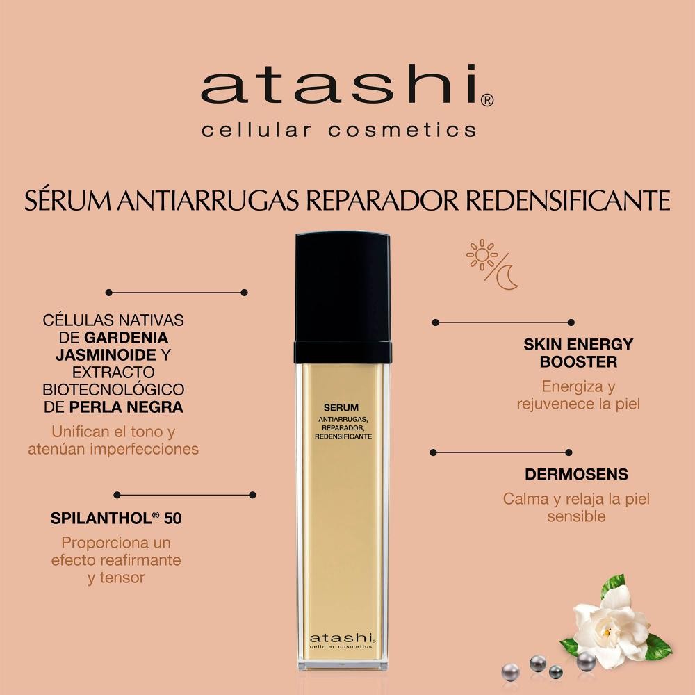 ATASHI Cellular Sérum Antiarrugas Reparador Redensificante 50 ml-4