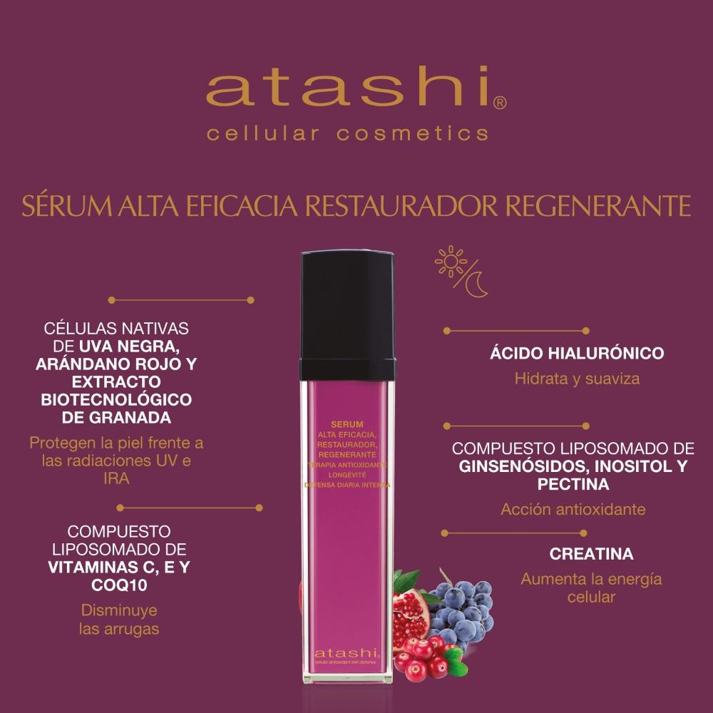 ATASHI Antioxidante Sérum Restaurador Regenerante 50 ml-4