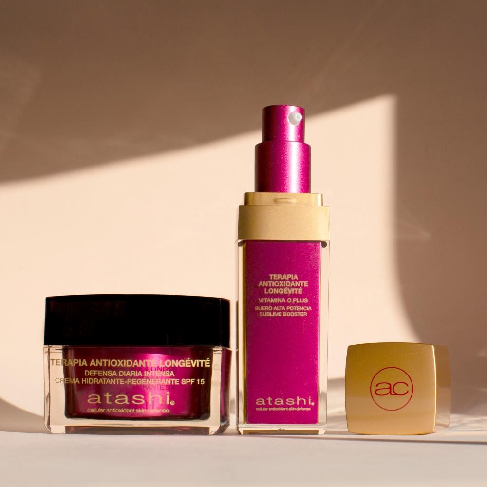 ATASHI Antioxidante Crema Hidratante Regenerante SPF 15+ 50 ml-6