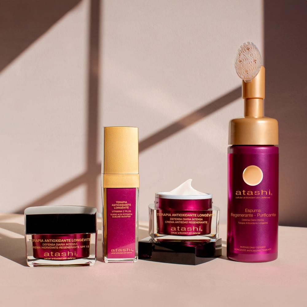ATASHI Antioxidante Crema Hidratante Regenerante SPF 15+ 50 ml-7