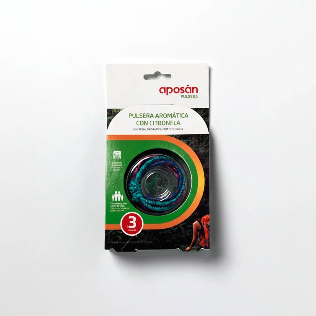 Aposan Pulsera Cabo Citronela 3 uds