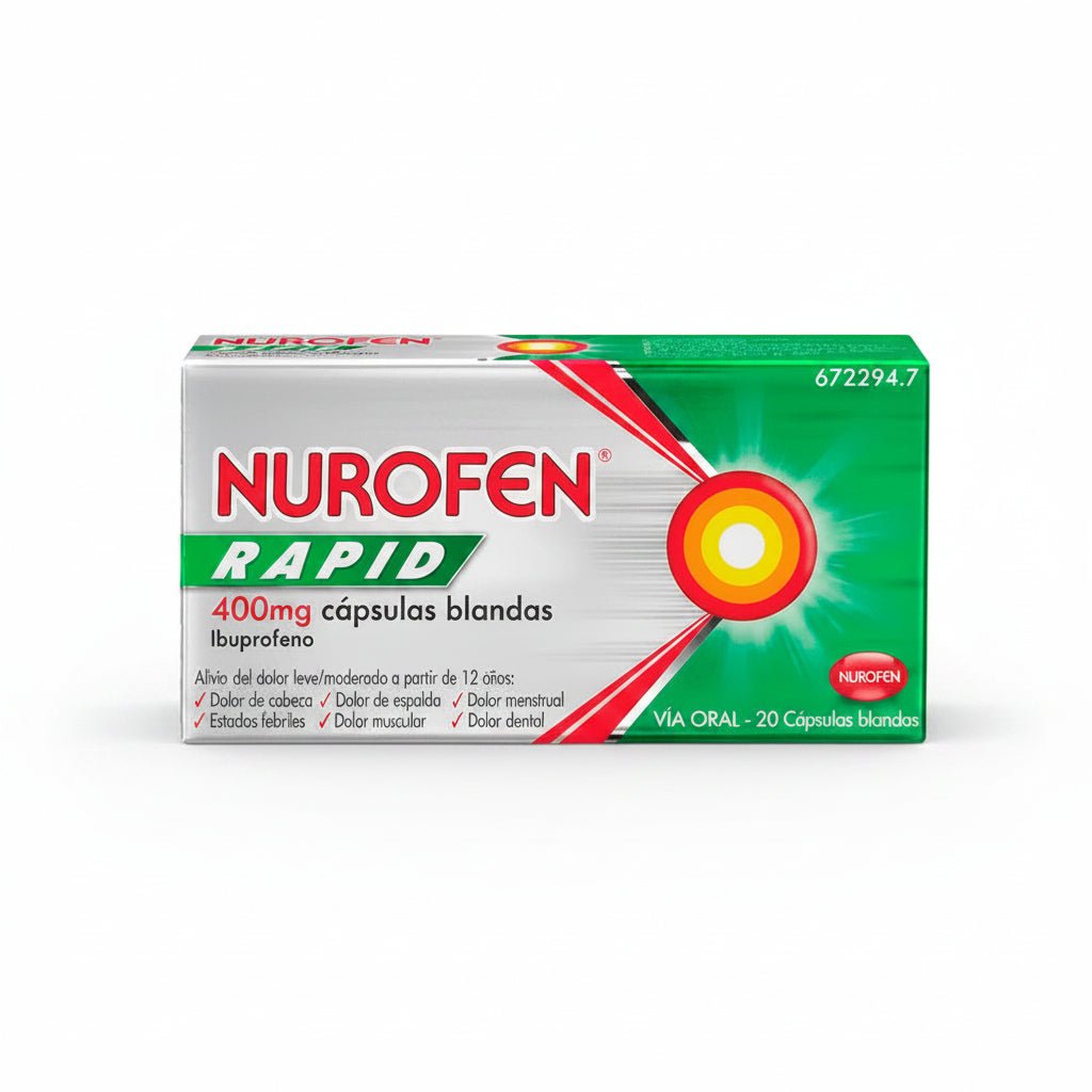 Nurofen Rapid 400 mg 20 Cápsulas Blandas