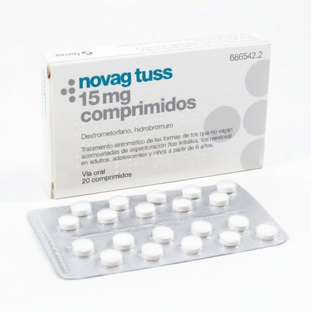 Novag Tuss 15 mg 20 Comprimidos