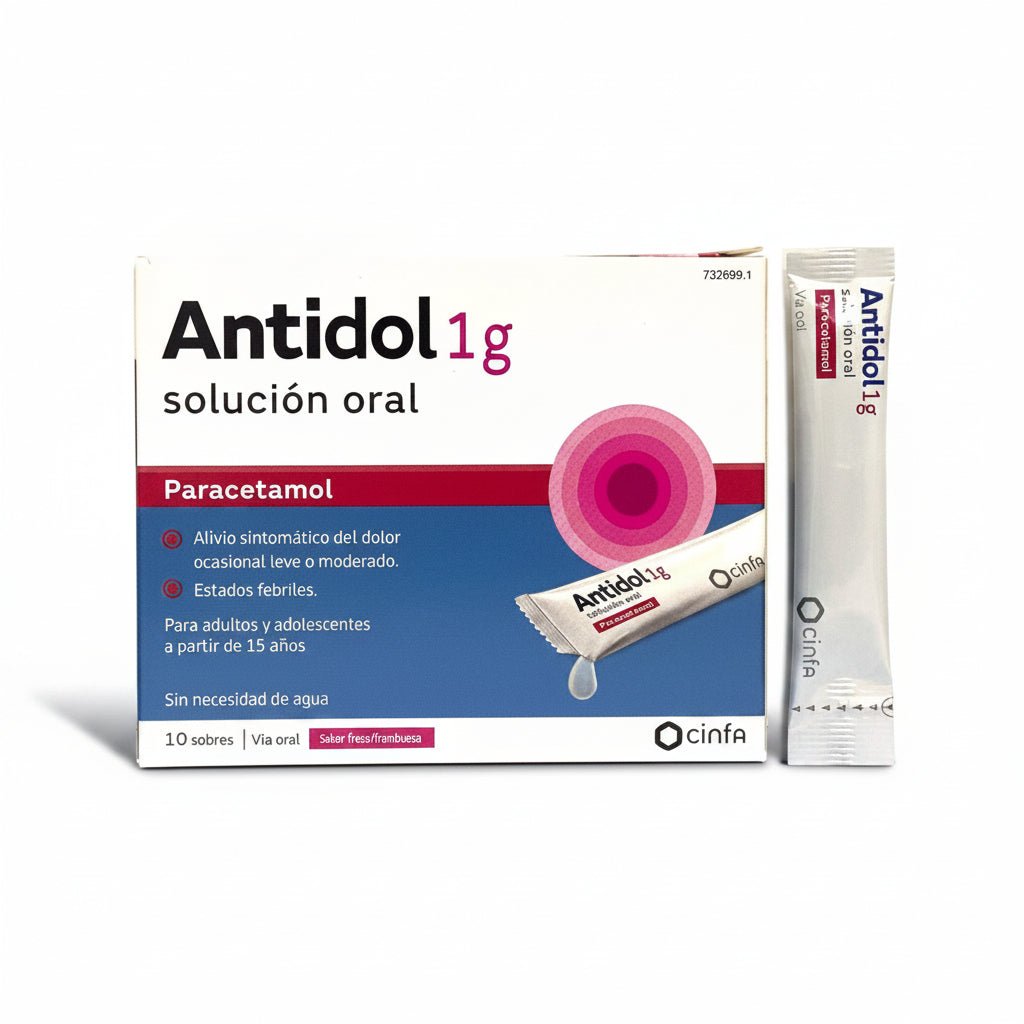 Antidol 1g Solución Oral 10 Sobres