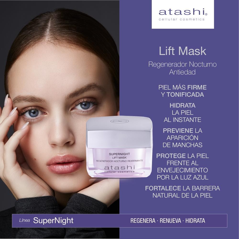 ATASHI Supernight Mascarilla Efecto Lifting 50 ml-3