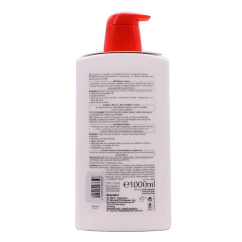EUCERIN pH5 Gel de Baño Piel Seca y Sensible 1L-7