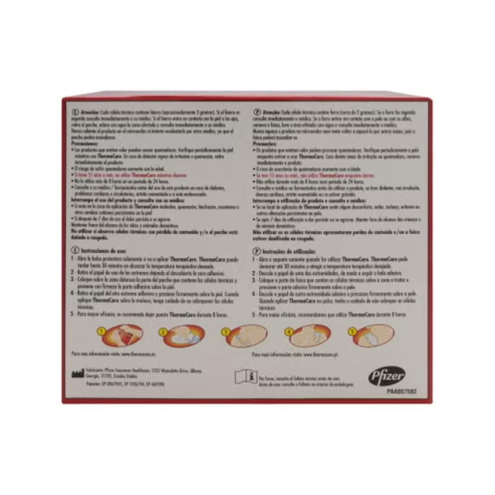 THERMACARE Parches de Calor para Dolor de Cuello, Hombros y Muñecas 6uds-2