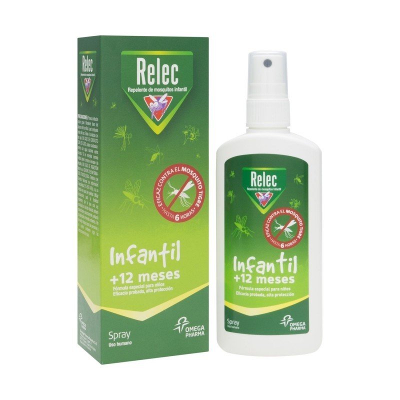 Relec Infantil Repelente Mosquitos +12Meses 100ML-1