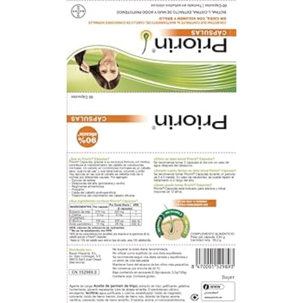 PRIORIN 60 Cápsulas-8