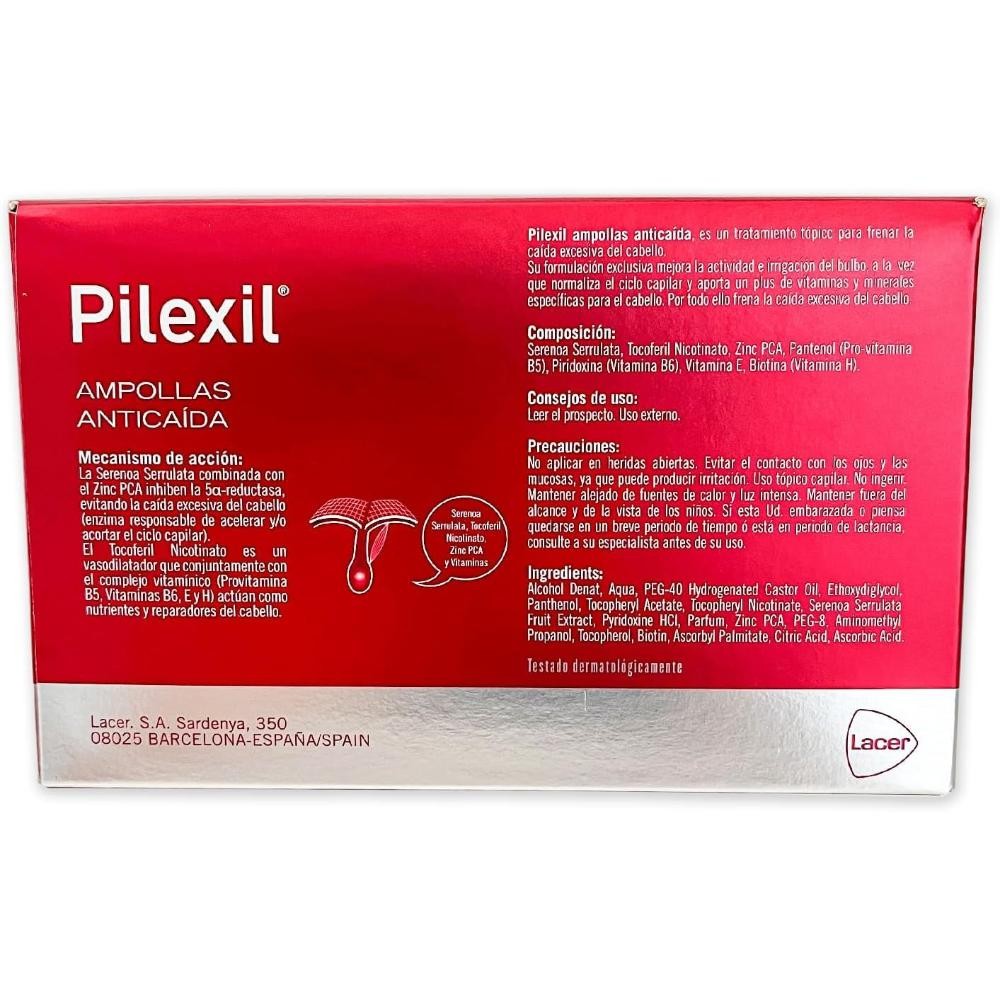 PILEXIL Forte Anticaída 15 + 5 Ampollas-3