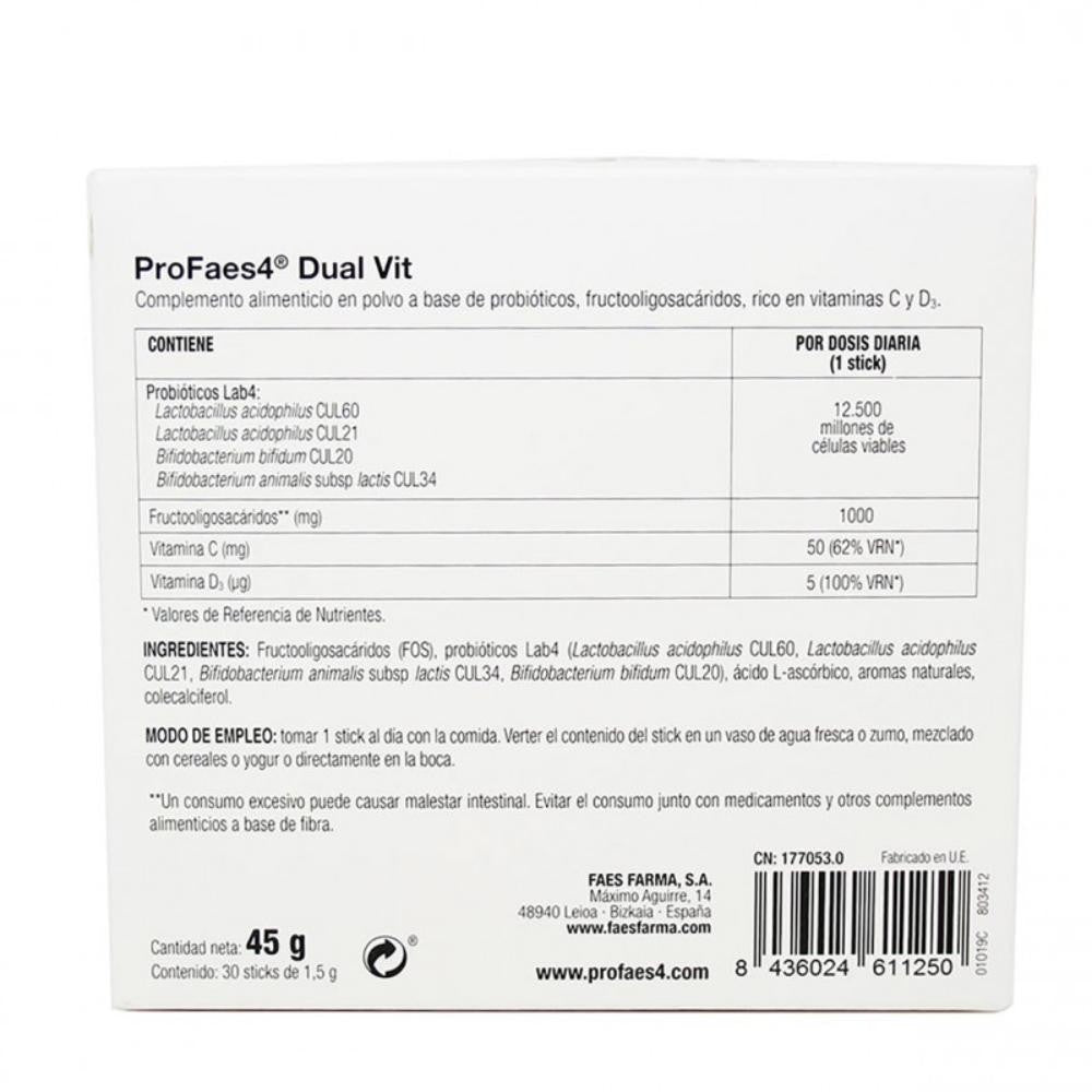 PROFAES4 Dual-Vit 30 Sticks Fresa-2