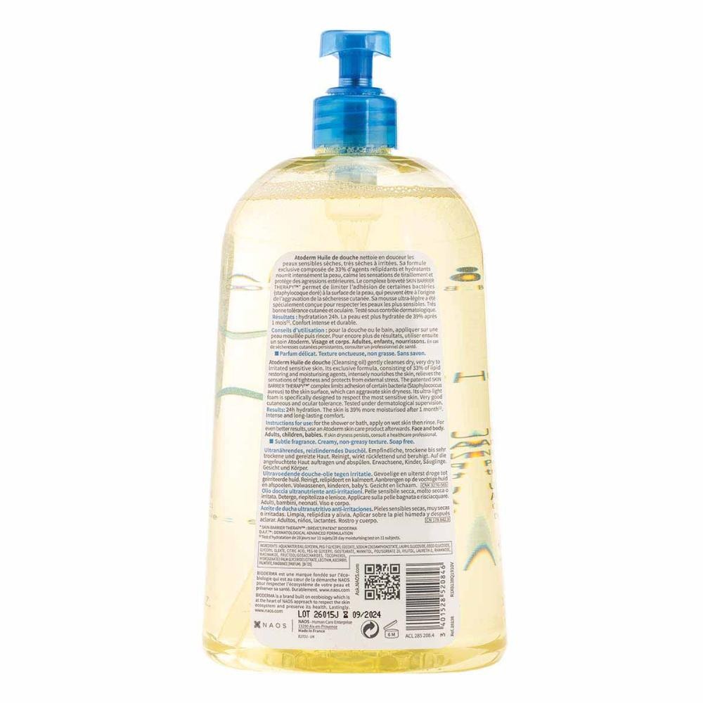 BIODERMA Atoderm Aceite de Ducha 1 L-2
