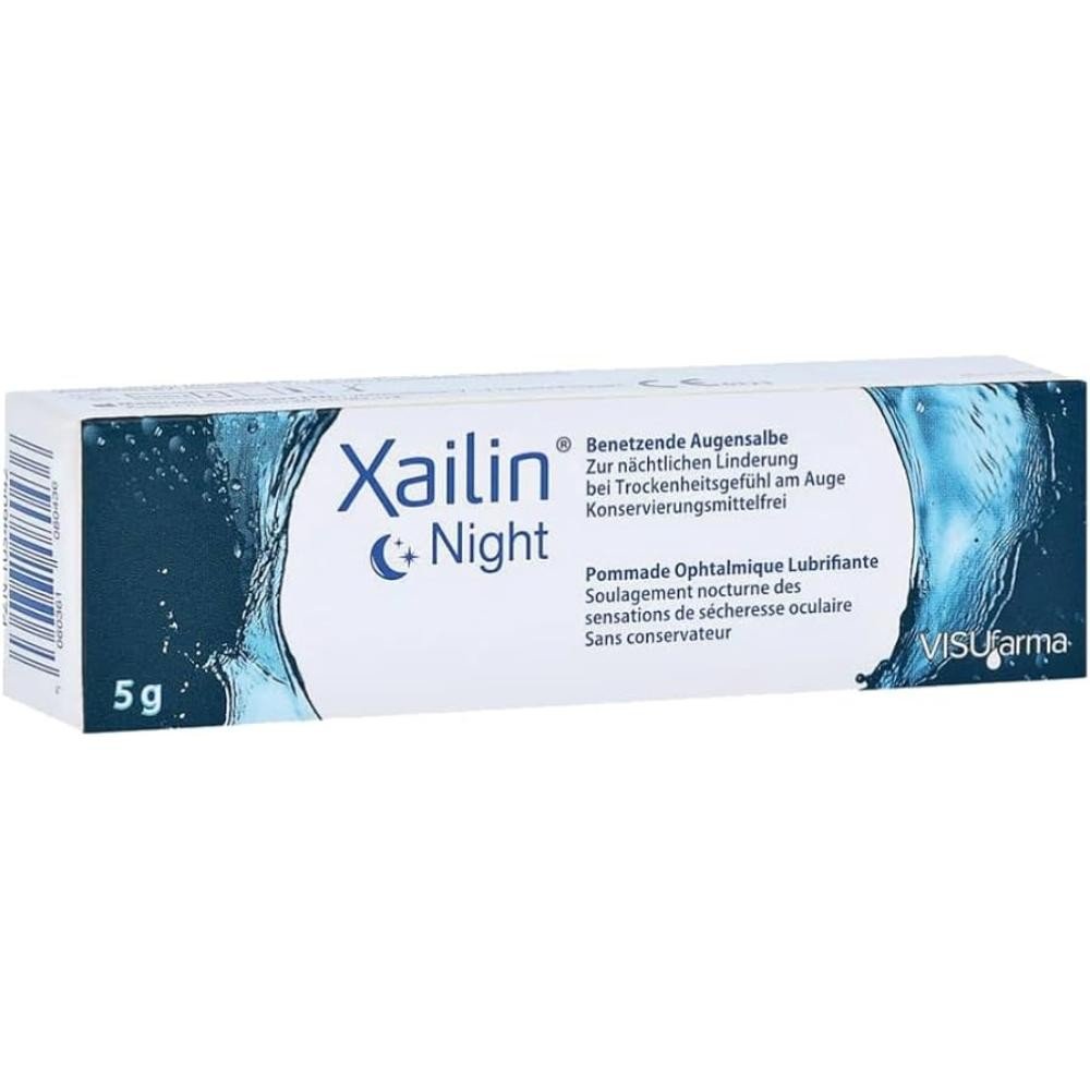 XAILIN Night multidosis ungüento oftálmico lubricante 5g-2