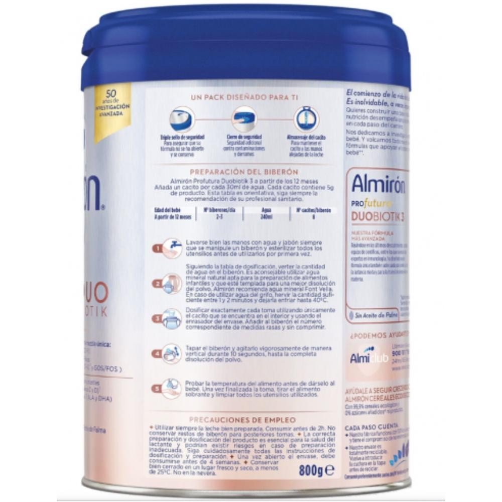 ALMIRÓN Profutura 1 Leche para Lactantes 800gr-8