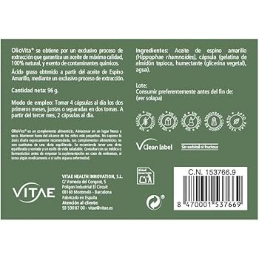 VITAE OlioVita 120 Cápsulas-4
