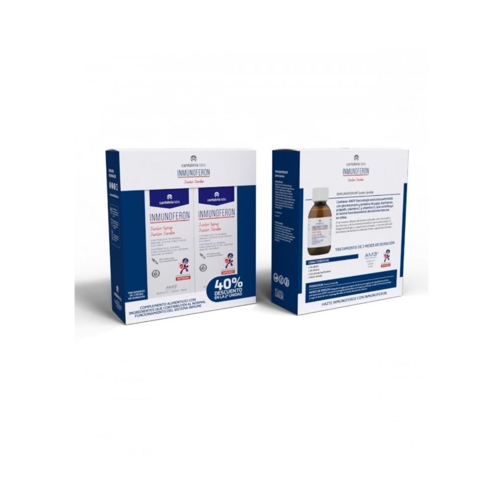 INMUNOFERON Junior Jarabe DUPLO 2x150ml-6
