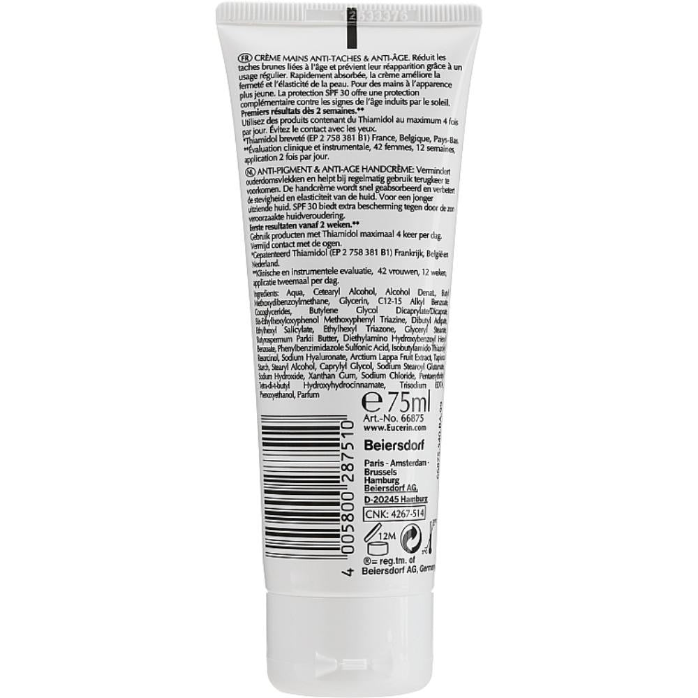 EUCERIN Hyaluron-Filler +Elasticity Crema de Manos Manchas SPF30 (75ml)-8
