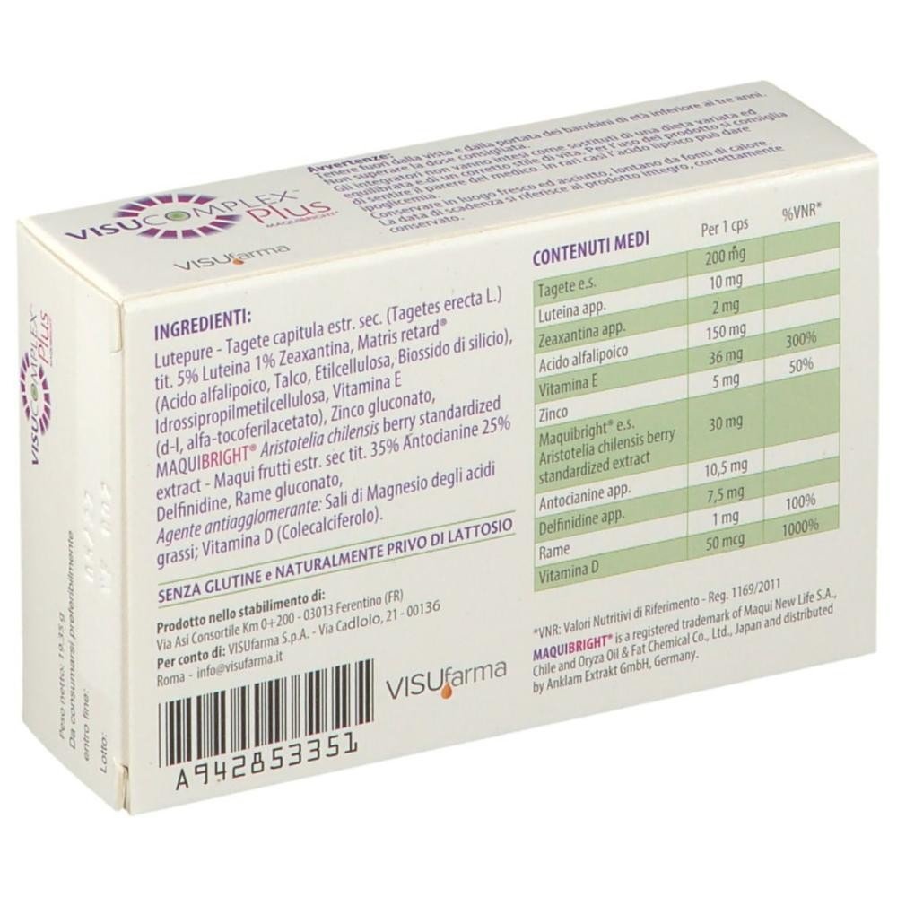 VISUCOMPLEX Plus 30 cápsulas-2