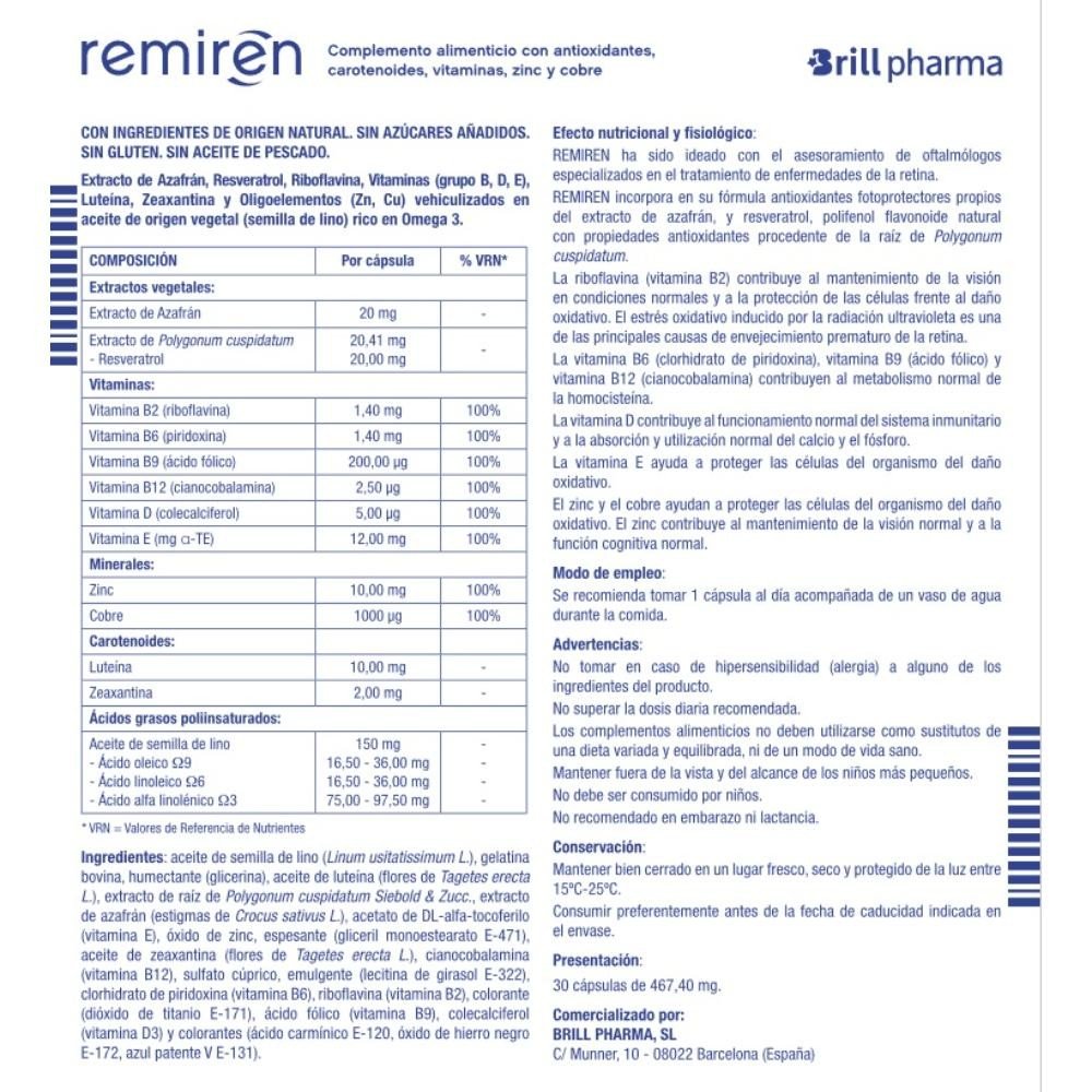 REMIREN 30 Cápsulas-2