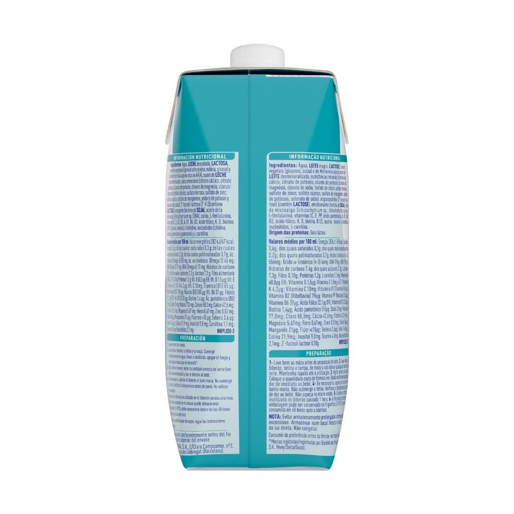 Nestlé NAN Optipro 1 Leche Líquida para Lactantes 500ml-3