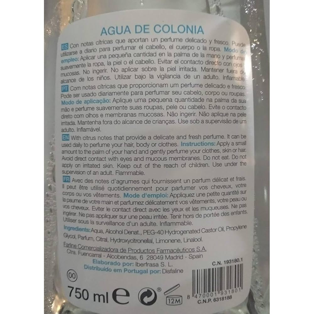 FARLINE Colonia Fresca y Suave 750ml-2
