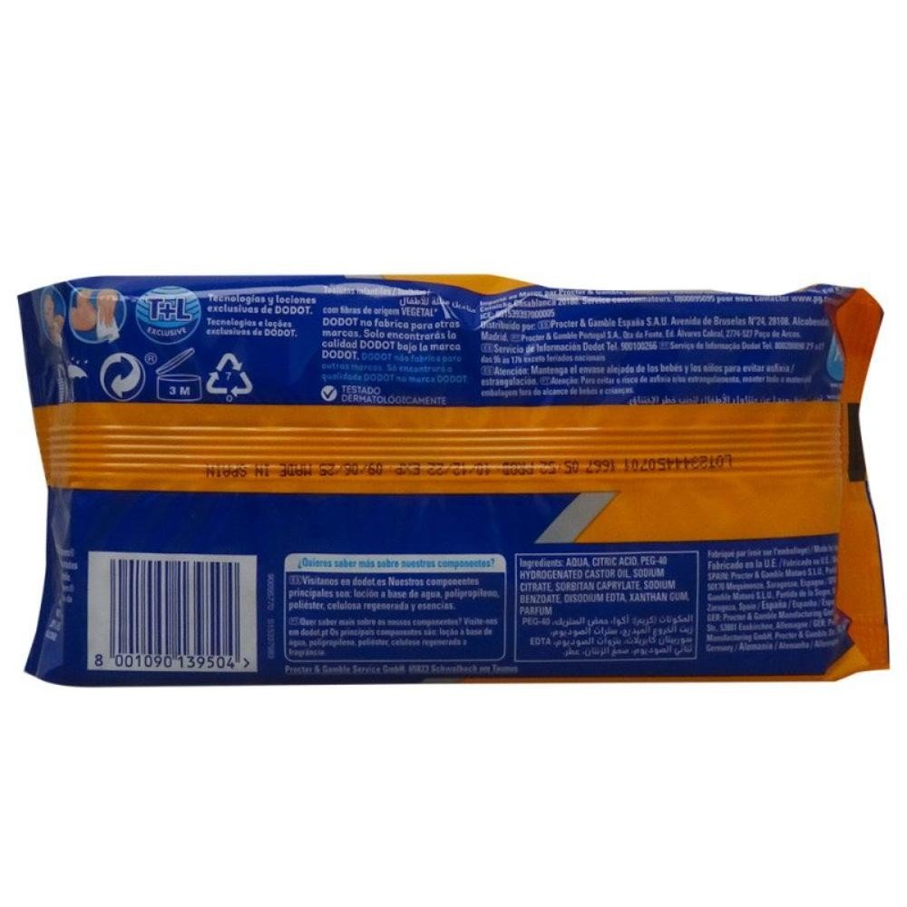 Dodot Toallitas Básico 54 unidades-9