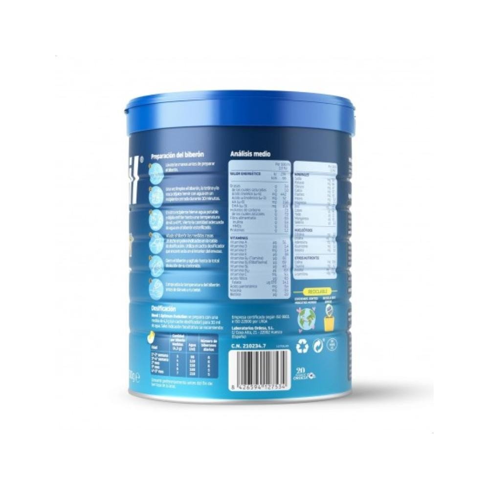 BLEMIL 1 Optimum Evolution Leche para Lactantes 6x800g-3