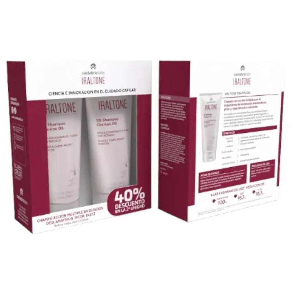 Iraltone Champú DS Pack Ahorro 2x200ml-2