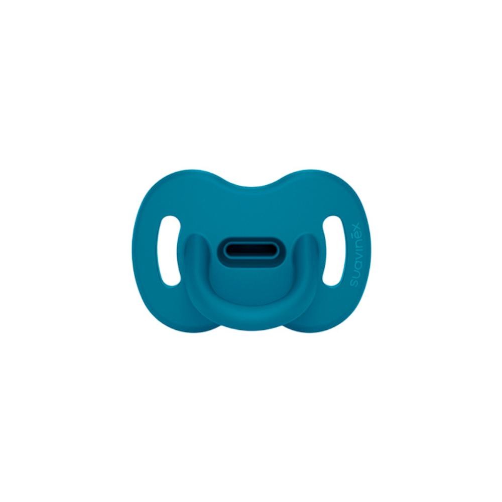 Suavinex Chupete Smoothie Tetina Fisiológica SX Pro 0-6M Azul Oscuro-1