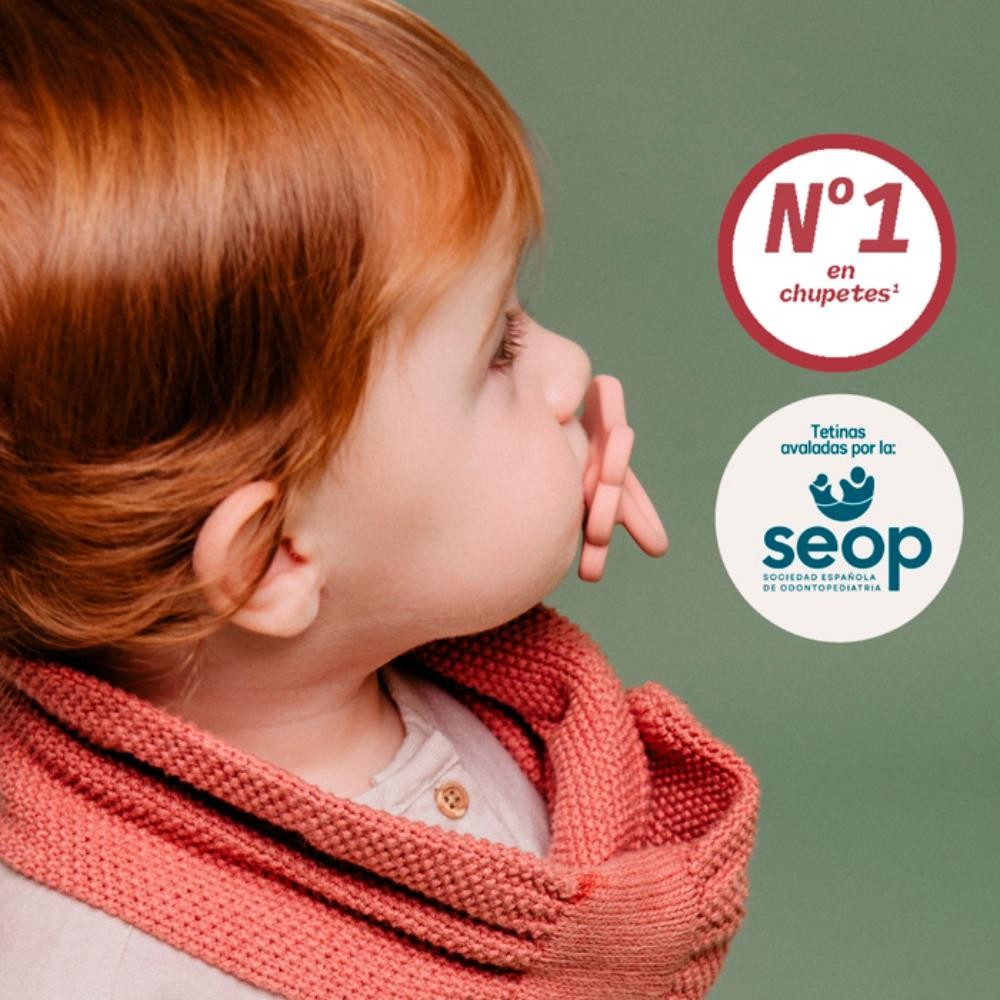 Suavinex Chupete Smoothie Tetina Fisiológica SX Pro 0-6M Rojo-3