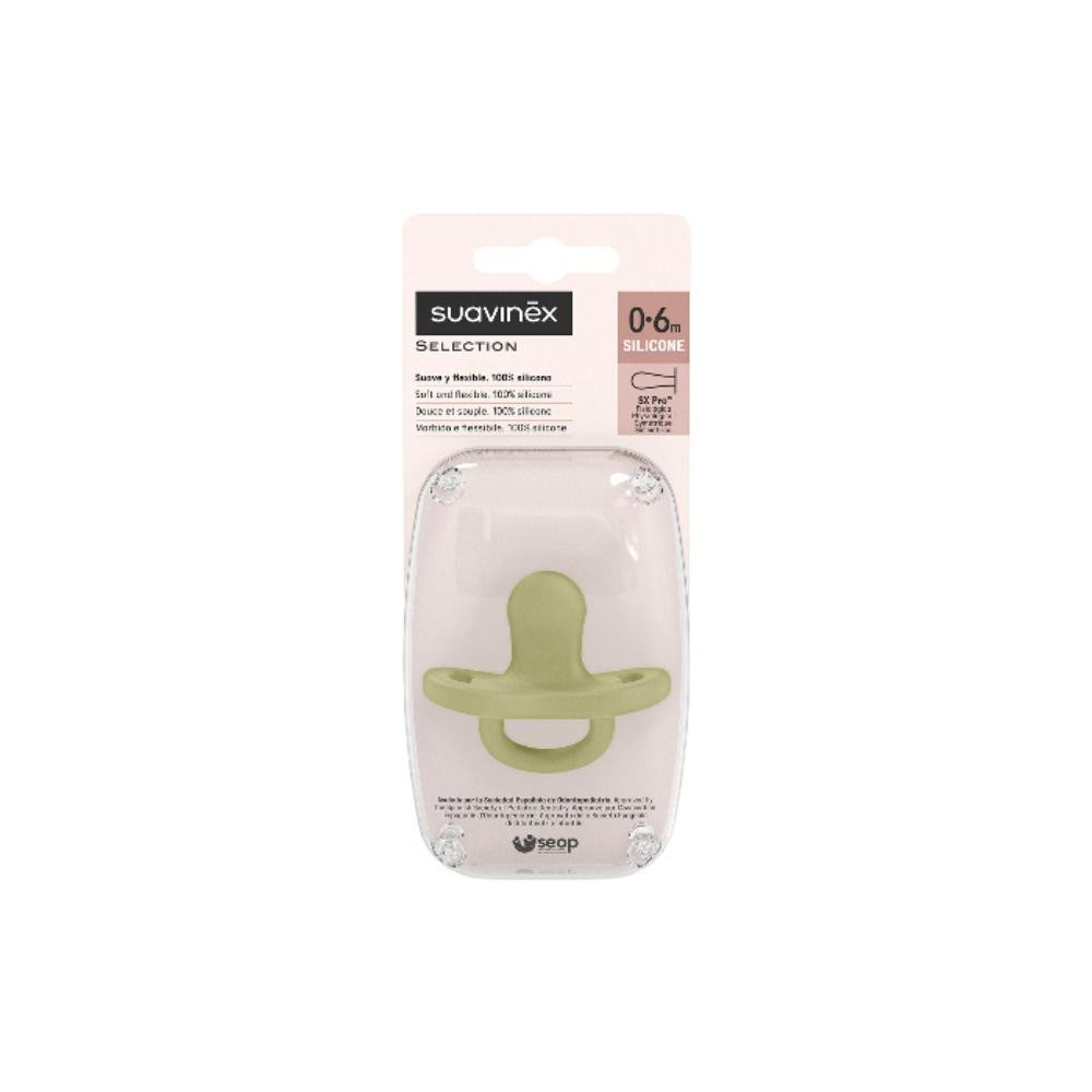 Suavinex Chupete Smoothie Tetina Fisiológica SX Pro 0-6M Verde-2