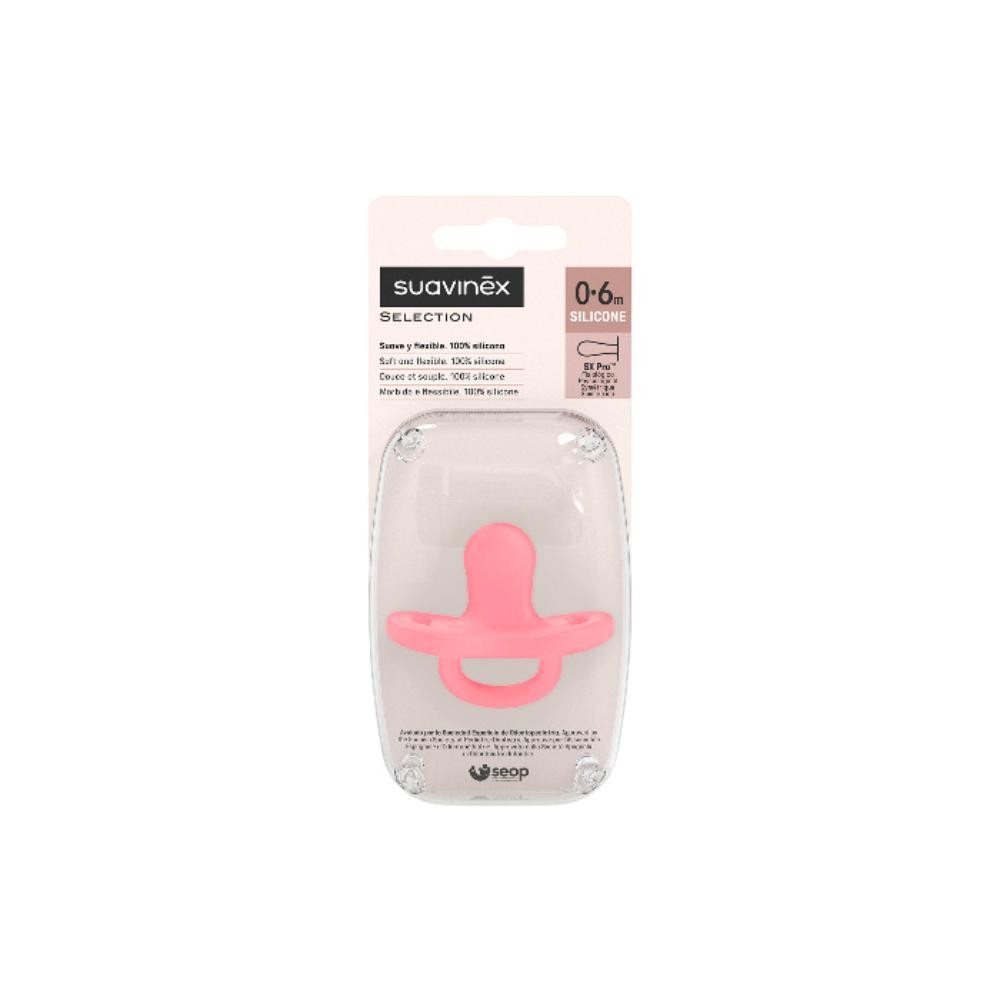 Suavinex Chupete Smoothie Tetina Fisiológica SX Pro 0-6M Fucsia-2