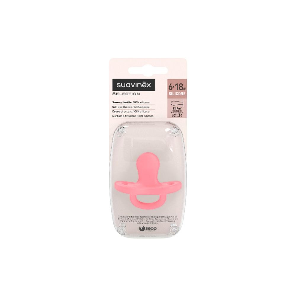 Suavinex Chupete Smoothie Tetina Fisiológica SX Pro 6-18M Fucsia-2