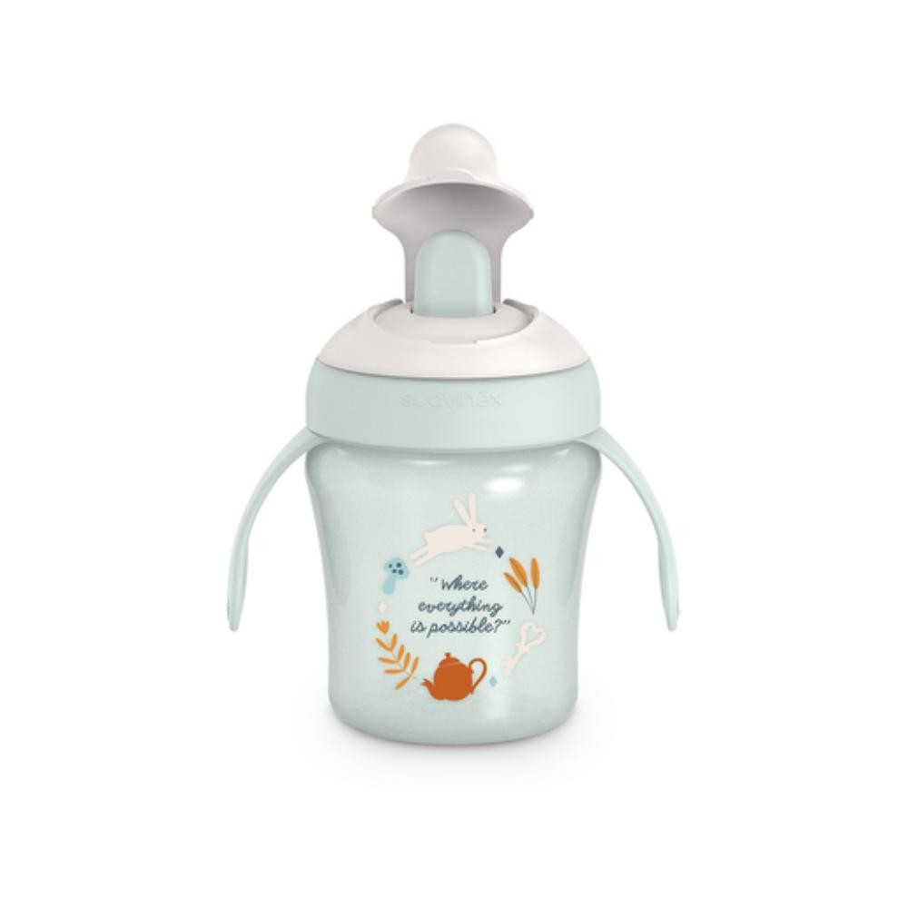 SUAVINEX Taza Antiderrame Verde Conejo 1 ud-2