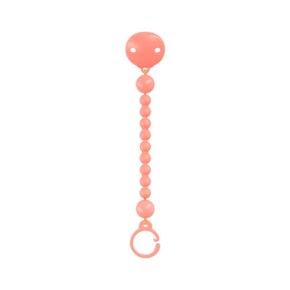 SUAVINEX Broche Pinza Bolitas de Silicona Salmón 1 ud-1
