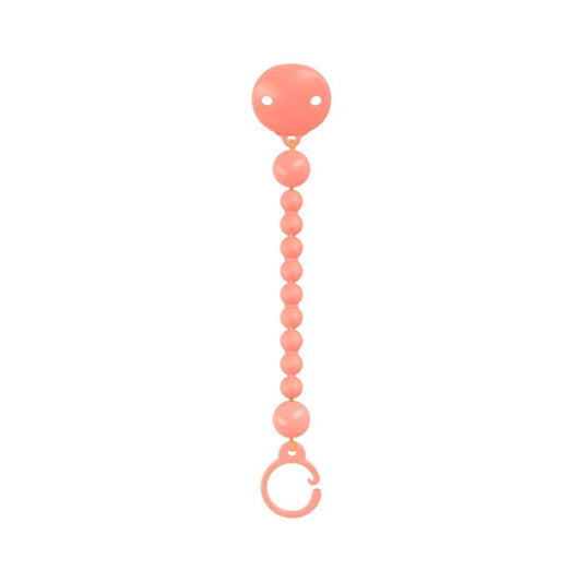 SUAVINEX Broche Pinza Bolitas de Silicona Salmón 1 ud-1