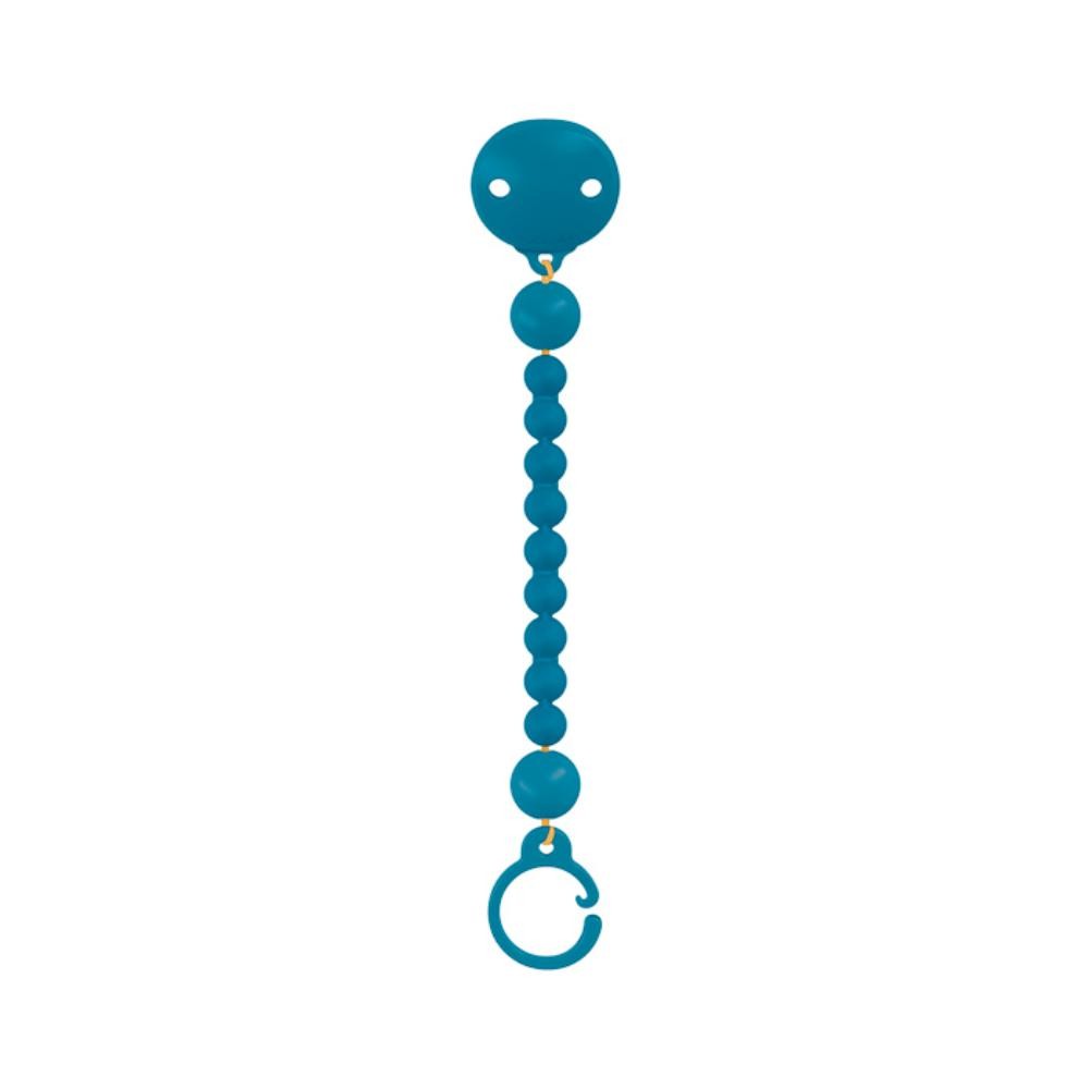 SUAVINEX Broche Pinza Bolitas de Silicona Azul 1 ud-1