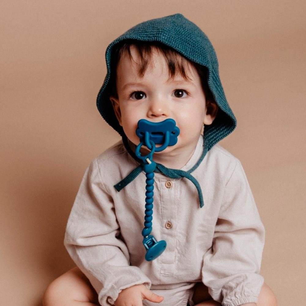 SUAVINEX Broche Pinza Bolitas de Silicona Azul 1 ud-4