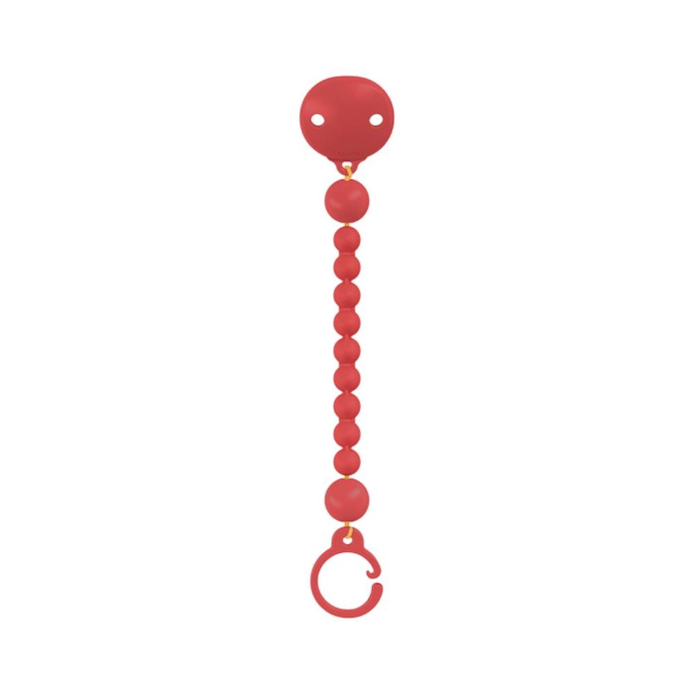 SUAVINEX Broche Pinza Bolitas de Silicona Rojo 1 ud-1