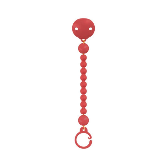 SUAVINEX Broche Pinza Bolitas de Silicona Rojo 1 ud-1