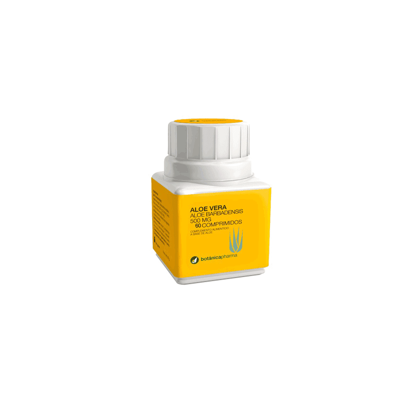 Aloe Vera 500MG 60 Comprimidos Botánicapharma-2